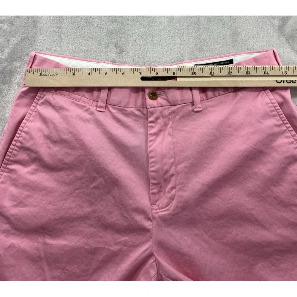 Polo Ralph Lauren Golf Short Men 30 Pink Cotton Twill Stretch 9 '' inseam Preppy